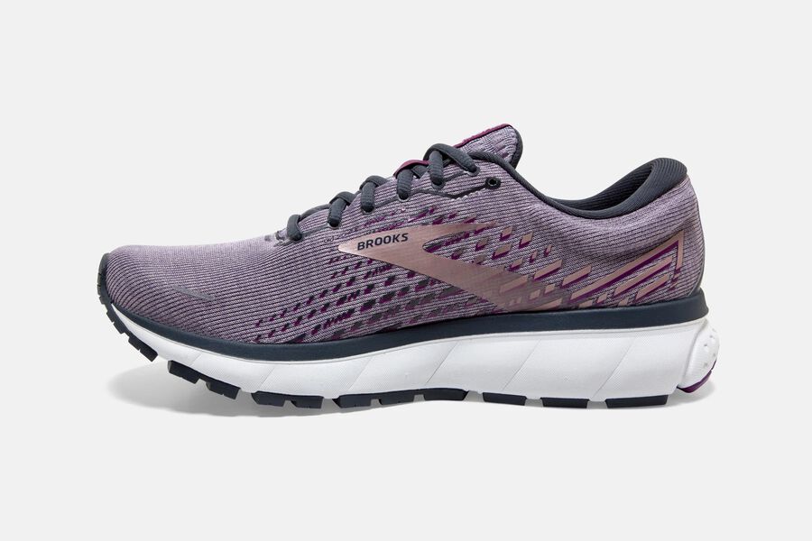 Brooks Ghost 13 Road Running Shoes Womens - Purple - LOMDN-2019